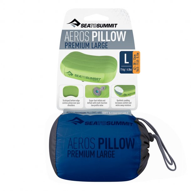 Aeros Premium Pillow Large Resekuddar ScandiHills.se bygga ryggsäck varmvattenberedare