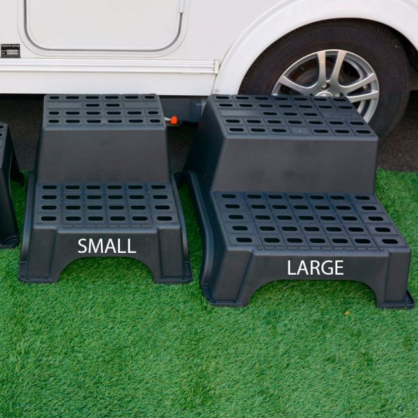 Milenco double step Large Buy caravan steps online here