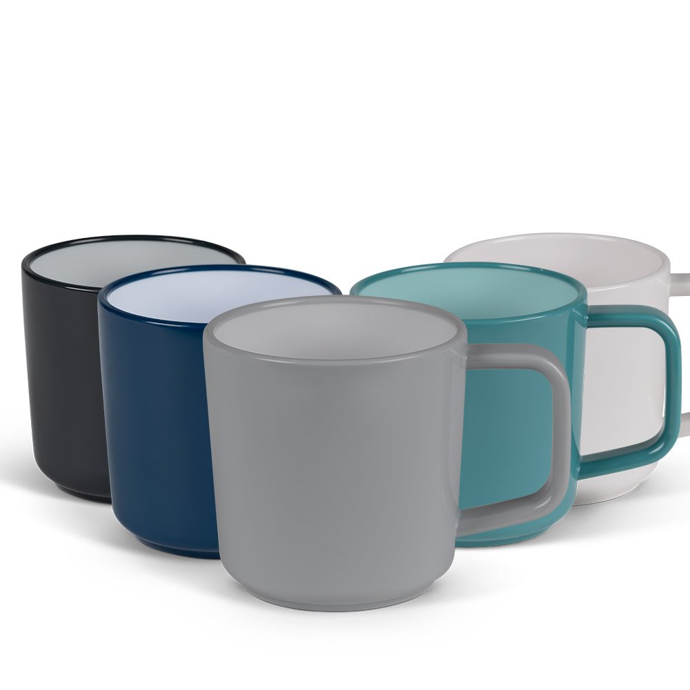 Kampa 'Mug Set' plastic mugs Buy camping mugs online here
