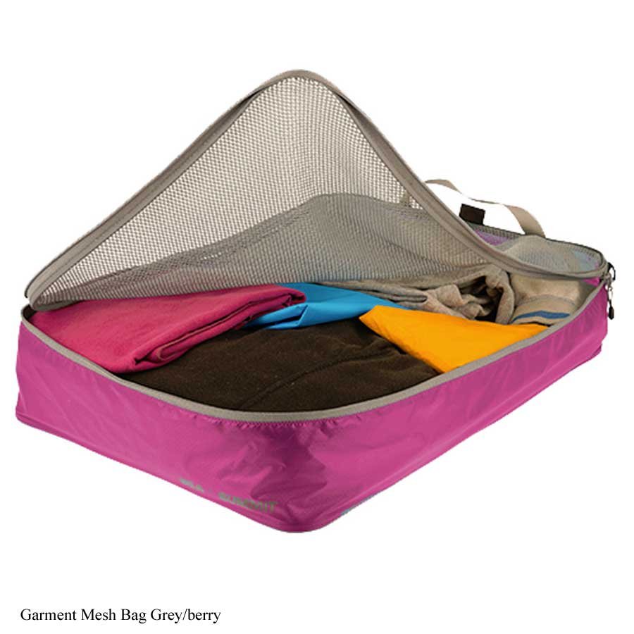 Garment Mesh Bag Large Berry/Grey Pack & kompressionspåsar