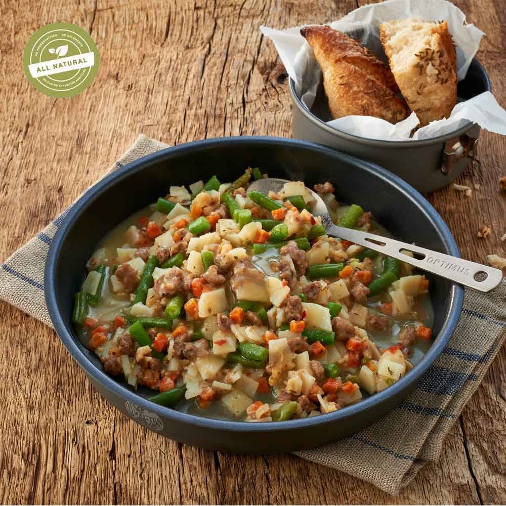 Hearty Potato Stir Fry with Beef and Green Beans 170 g Freezedried