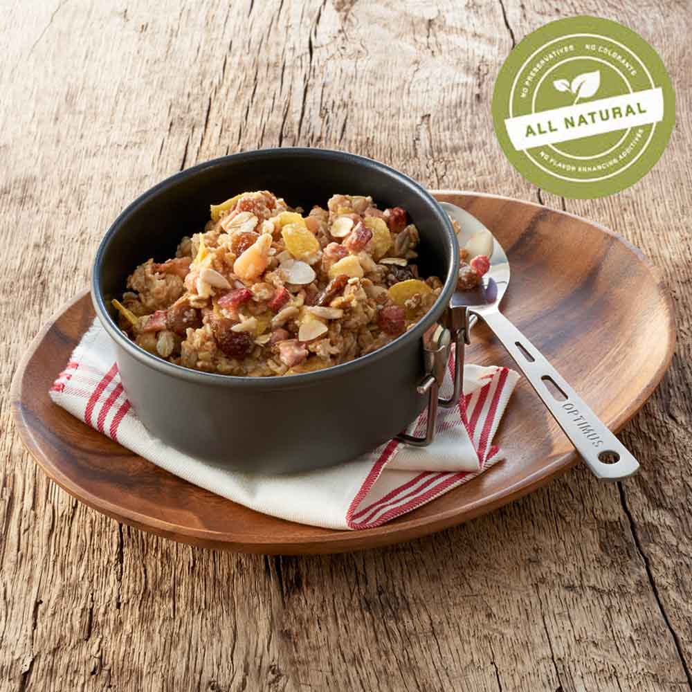 Wholegrain fruit muesli with milk powder Buy trekking food